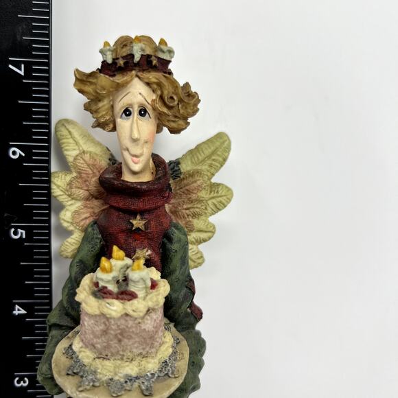 2 Boyds Bears Friends Folkstone Beatrice birthday Auntie Cocoa Angel VTG RARE - Picture 5 of 16